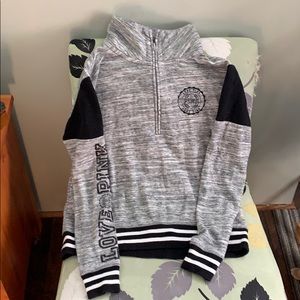 PINK Quarter Zip Sweater